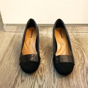 Leather pumps from Clarks